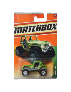 Auto de Juguete Matchbox 4x4 Verde Exploradores de la Selva