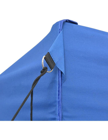 Carpa de Fiesta Plegable KCCLVER 280x410 cm Azul Resistente UV