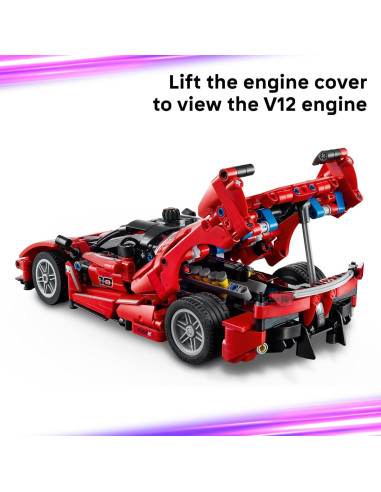 LEGO Technic Ferrari FXX K - Juguete de Construcción 897 Piezas