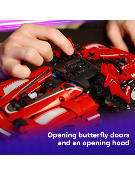 LEGO Technic Ferrari FXX K - Juguete de Construcción 897 Piezas