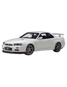 Autoart Nissan Skyline GT-R R34 V-Spec II 1:18 Perla Blanca