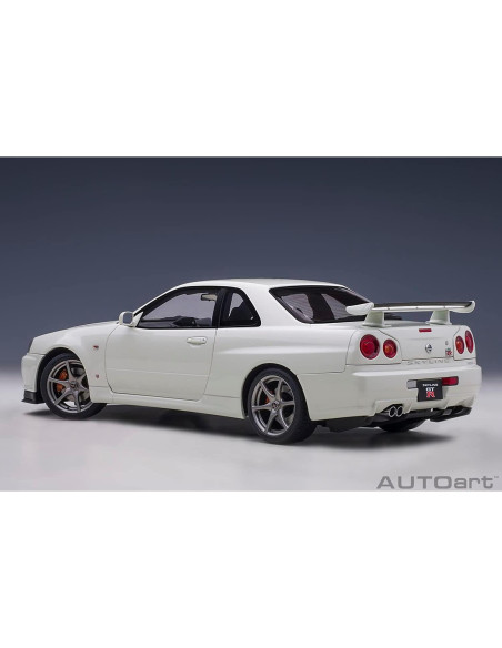 Autoart Nissan Skyline GT-R R34 V-Spec II 1:18 Perla Blanca