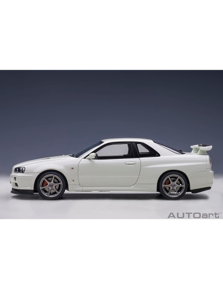 Autoart Nissan Skyline GT-R R34 V-Spec II 1:18 Perla Blanca