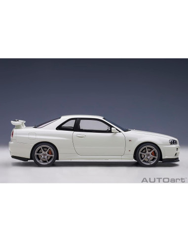Autoart Nissan Skyline GT-R R34 V-Spec II 1:18 Perla Blanca