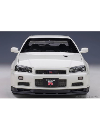 Autoart Nissan Skyline GT-R R34 V-Spec II 1:18 Perla Blanca