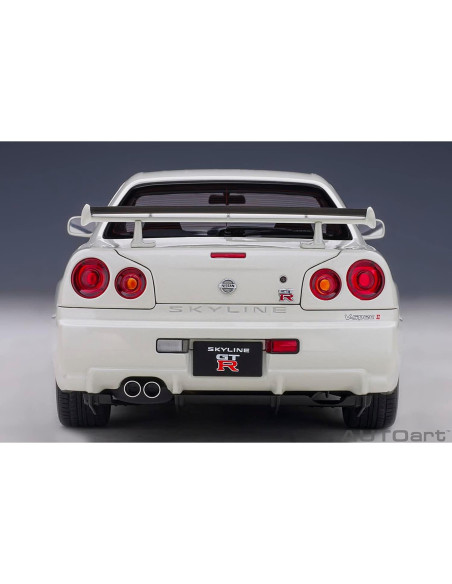 Autoart Nissan Skyline GT-R R34 V-Spec II 1:18 Perla Blanca