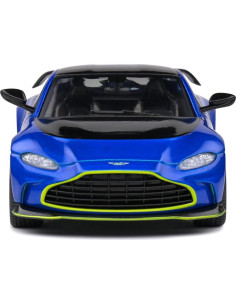 Coche de Miniatura Solido Aston Martin Vantage V12 Azul 2023 2