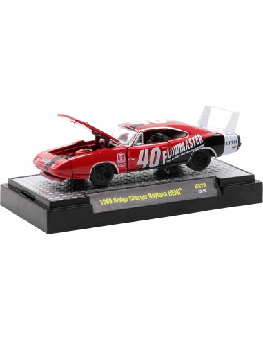 Coche Diecast 1969 Dodge Charger Daytona HEMI M2 Edición Limitada