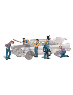 Figuras Mecánicos de Automóviles Woodland Scenics HO