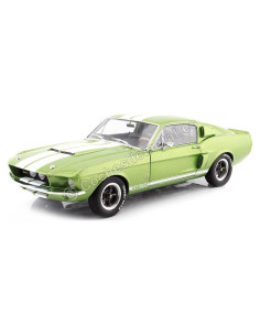 Coche Miniatura Coleccionable Solido 1:18 Shelby Mustang GT500 Verde Lima