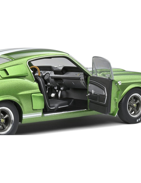 Coche Miniatura Coleccionable Solido 1:18 Shelby Mustang GT500 Verde Lima