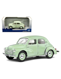 Coche Miniatura Coleccionable Solido Renault 4CV Verde 1:18