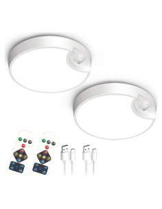 Luz de Techo Recargable Funlenry con Sensor de Movimiento - 19cm