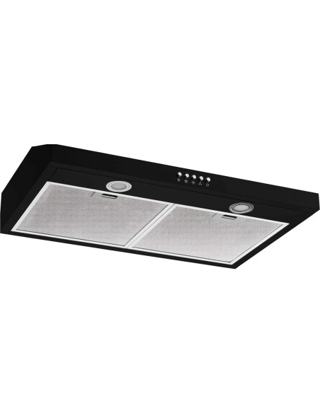 Campana Extractora Winflo 76.2 cm Montaje Bajo Negra 3 Velocidades Campana Extractora Winflo 76.2 cm Montaje Bajo Negra 3 Velocidades