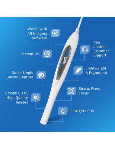 Cámara Intraoral Digital MouthWatch 1 - Imágenes Claras y Rápidas