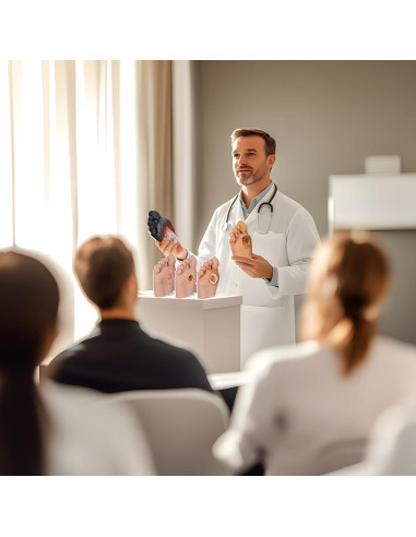 Modelo de Cuidado del Pie Diabético 5 Pcs Ultrassist - Simulador Grado 1-5