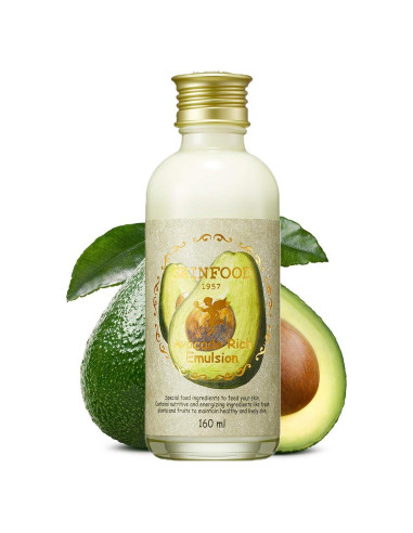Emulsión Facial Hidratante SKINFOOD 160ml con Aguacate