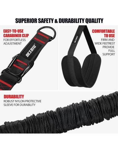 Bandas de Asistencia para Pull Up BesBiu 118kg Ajustables