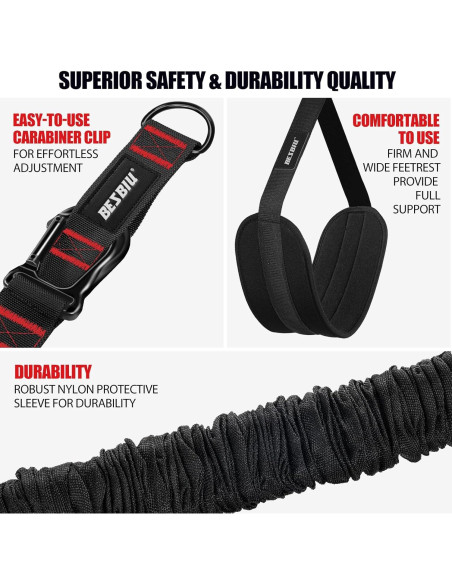 Bandas de Asistencia para Pull Up BesBiu 118kg Ajustables