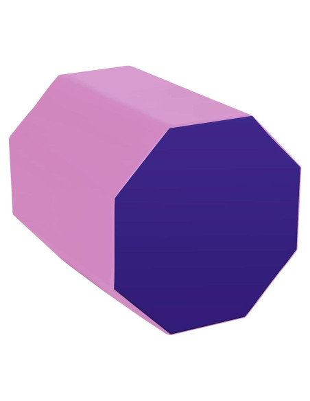 Colchoneta Octagonal Rosa Capacmkseh para Gimnasia y Yoga