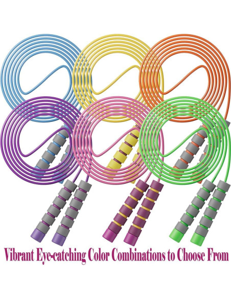 Cuerda de Saltar Ajustable Homello para Niños - Azul-Verde