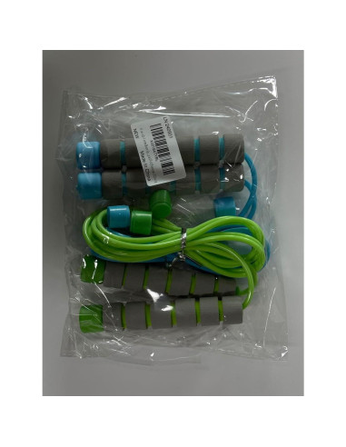 Cuerda de Saltar Ajustable Homello para Niños - Azul-Verde