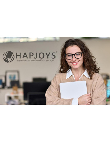 Gafas de luz azul para mujeres +0.00, paquete de 4, anti reflejo