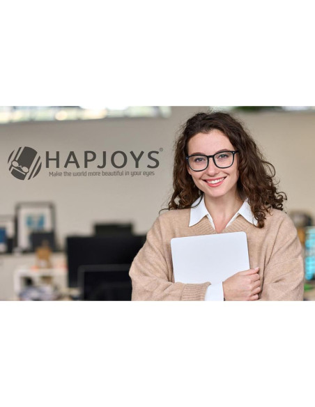 Gafas de luz azul para mujeres +0.00, paquete de 4, anti reflejo