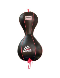 Bolsa Doble Fin Amber Fight Gear para Boxeo - Cuero 25.56cm 2