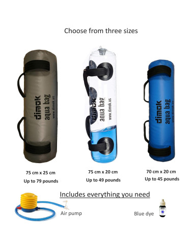 Bolsa de Arena Acuática Dimok 20-35 kg para Entrenamiento