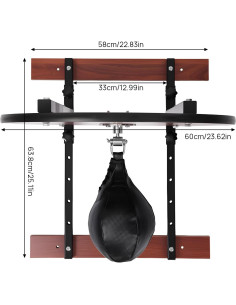 Kit Plataforma Bolsa de Velocidad MARSCTNB 60 cm Ajustable 2