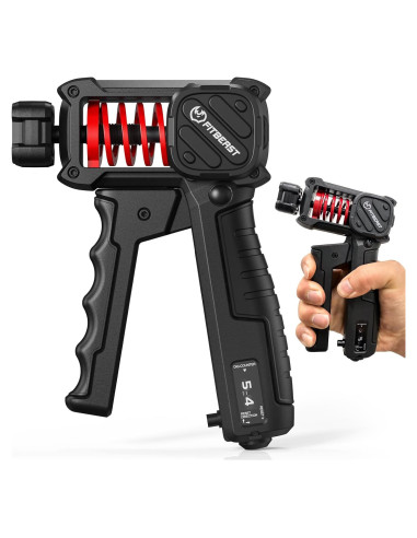 Entrenador de Fuerza de Agarre FitBeast Ajustable 4.54-59 kg