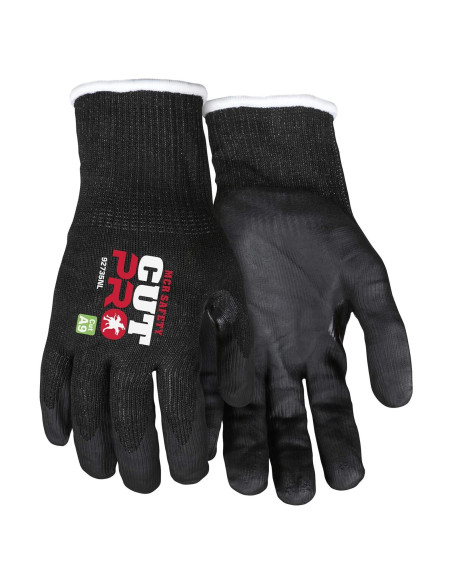 Guantes de Trabajo MCR Safety 92735NXL Extra Grande Nitrilo