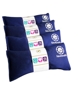 Cojines para los ojos de lavanda Happy Wraps - Set de 4