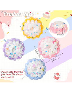 Set de Juguetes Antiestrés Taba Pickmesh 4 Piezas Pastel 2