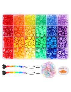 Kit de Pulseras de Cuentas de Pony Miss Rabbit 720 Piezas