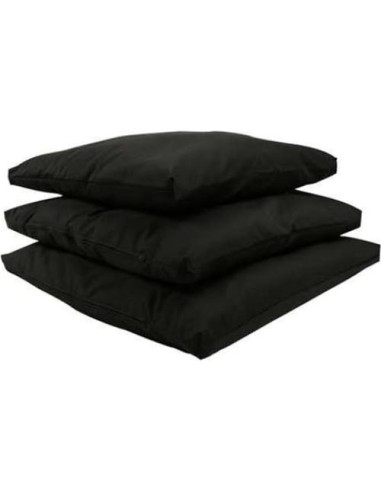 Mat de Meditación Jumbo ZafuStore 91x76 cm Kapok Negro
