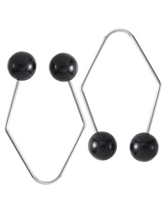 Creador de Hoyuelos Facial SmallCat 2PCS Negro - Ejercitador de Mejillas