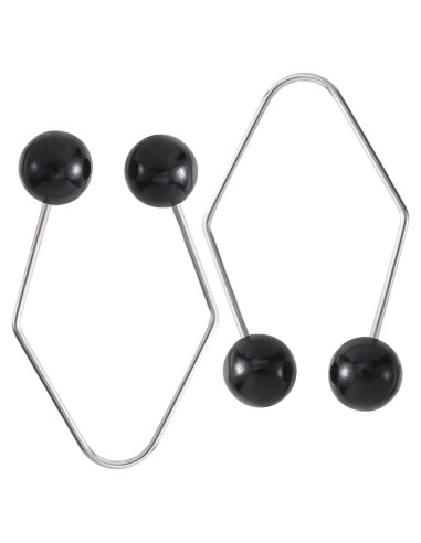 Creador de Hoyuelos Facial SmallCat 2PCS Negro - Ejercitador de Mejillas