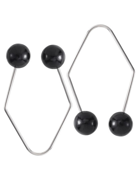 Creador de Hoyuelos Facial SmallCat 2PCS Negro - Ejercitador de Mejillas