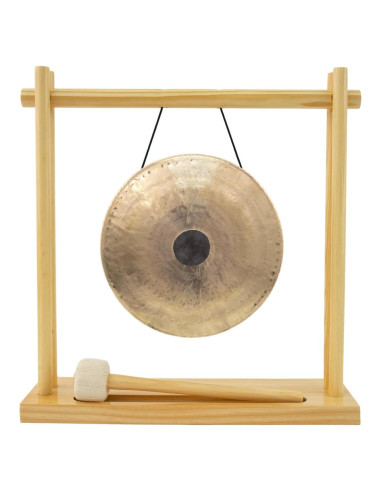Gong Chocolate Drop 20 cm con Soporte My Little Pagoda