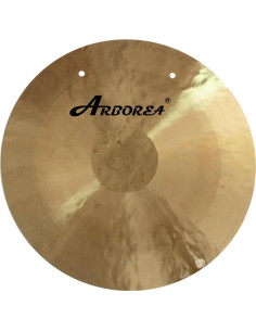 Gong de Viento Pequeño Arborea 30 cm con Soporte y Mazo 2