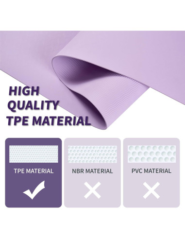 Esterilla de Yoga FLEXISPOT Antideslizante 183x61cm TPE