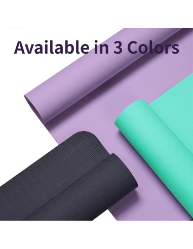 Esterilla de Yoga FLEXISPOT Antideslizante 183x61cm TPE