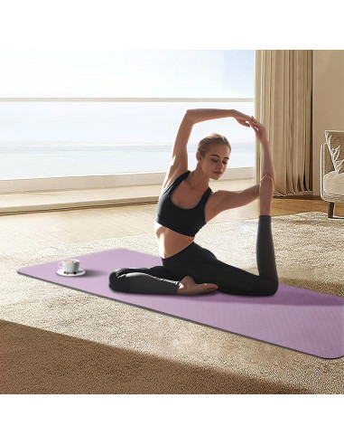 Esterilla de Yoga FLEXISPOT Antideslizante 183x61cm TPE