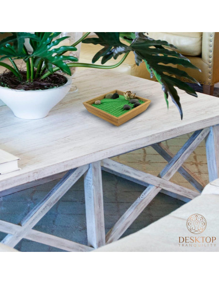 Kit Jardín Zen Japonés Mini Desktop Tranquilidad 14 cm