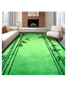 Alfombra de Área ODIKA 0.91x1.52m Antideslizante Lavable