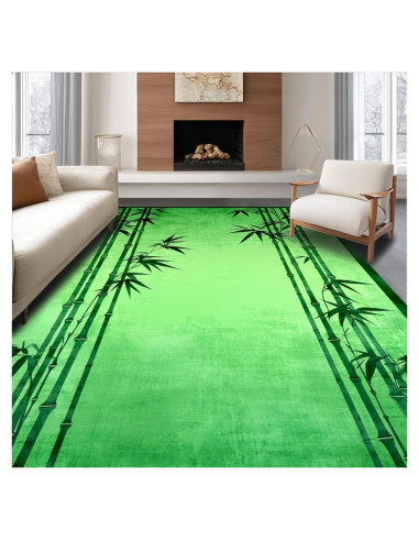 Alfombra de Área ODIKA 0.91x1.52m Antideslizante Lavable