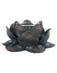 Soporte para Vela Flor de Loto COLECCIÓN SUMMIT Decoración Zen