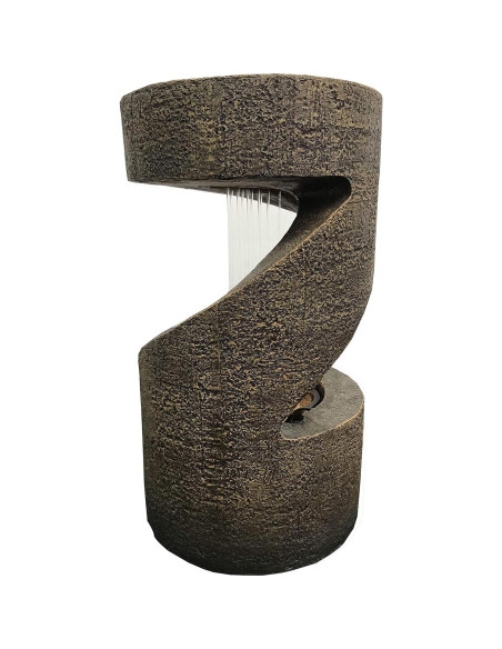 Fuente de Agua Zen Hi-Line Gift 79554-F con Luz LED